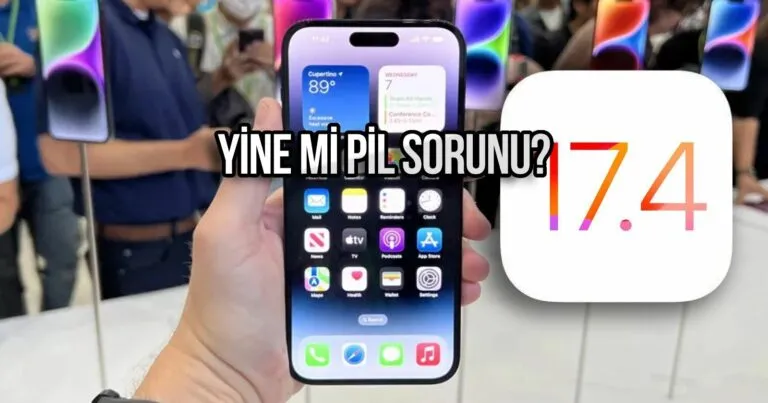 iOS 17.4 Güncellemesi Pil Sorunlarıyla Gündemde