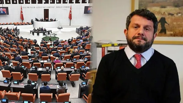 TİP'li Can Atalay'ın milletvekilliği düşürüldü, Meclis'te gerginlik yaşandı